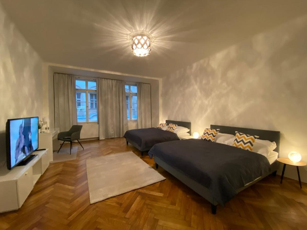 Spacious Apartment On Wenceslas Square 布拉格 外观 照片